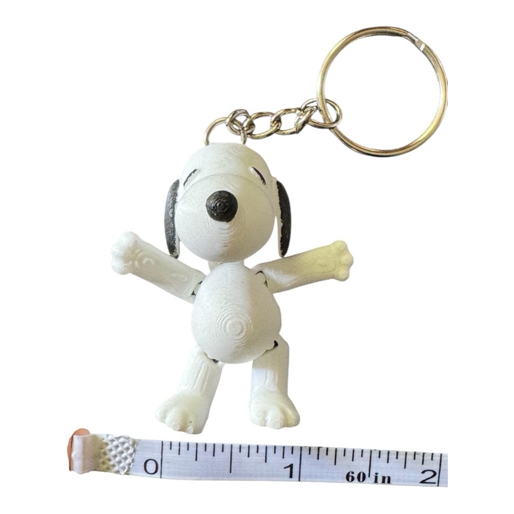Snoopy Fidget Keychain Toy - Peanuts Purse Charm Backpack Clip